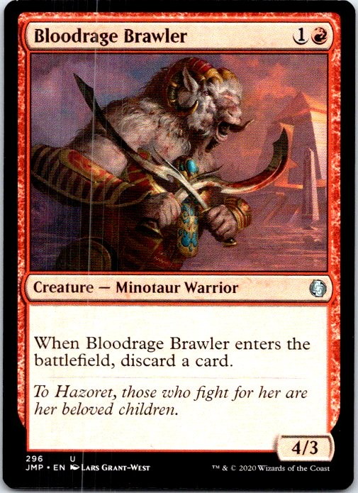 Bloodrage Brawler U Jumpstart 296 NM