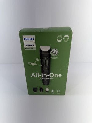 Philips Norelco All-in-One 3000 (13-in-1) Grooming Trimmer   Open Box