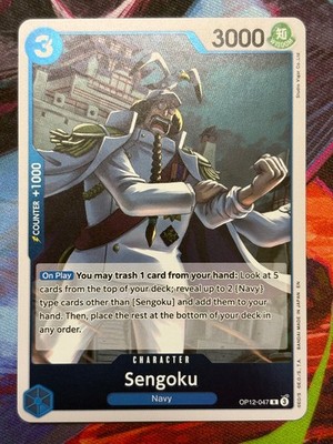 Sengoku OP12-047 Rare Legacy of the Master One Piece Foil Near Mint