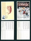 1983 Sweden Clown Jalmar Bergman Set of 2 FDC Maximum Cards Maxi Postcards PHQ
