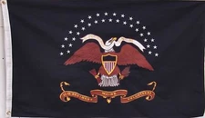 HEAVY COTTON MAINE 20TH REGIMENT VOLUNTEERS UNION FLAG - JOSHUA CHAMBERLAIN