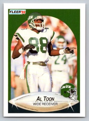 Al Toon #369 1990 Fleer  New York Jets