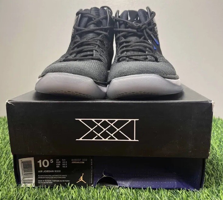Nike Air Jordan 31 XXXI Space Jam Black Size 10.5 Sneakers w/ Box