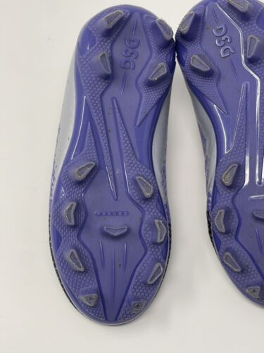 Tacchetti da calcio Speed Viper DSG bambini taglia 9K neri/viola/argento - Foto 8 di 13
