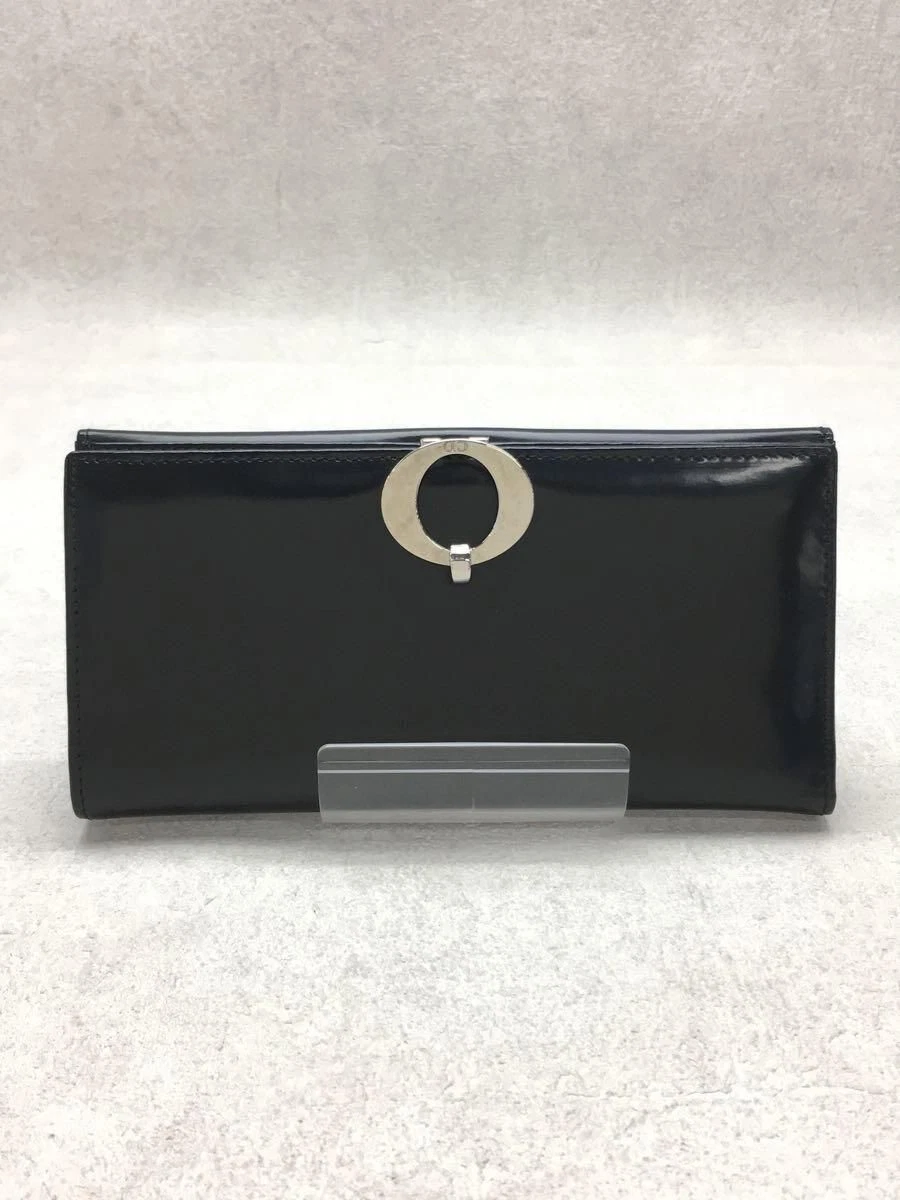 Portefeuille long femme Christian Dior noir uni occasion