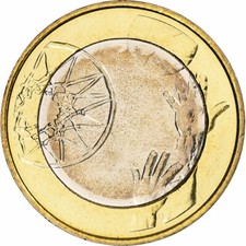 [#1274383] Finlandia, 5 Euro, Basketball, 2015, Vantaa, Bi-metallico, SPL, KM:23