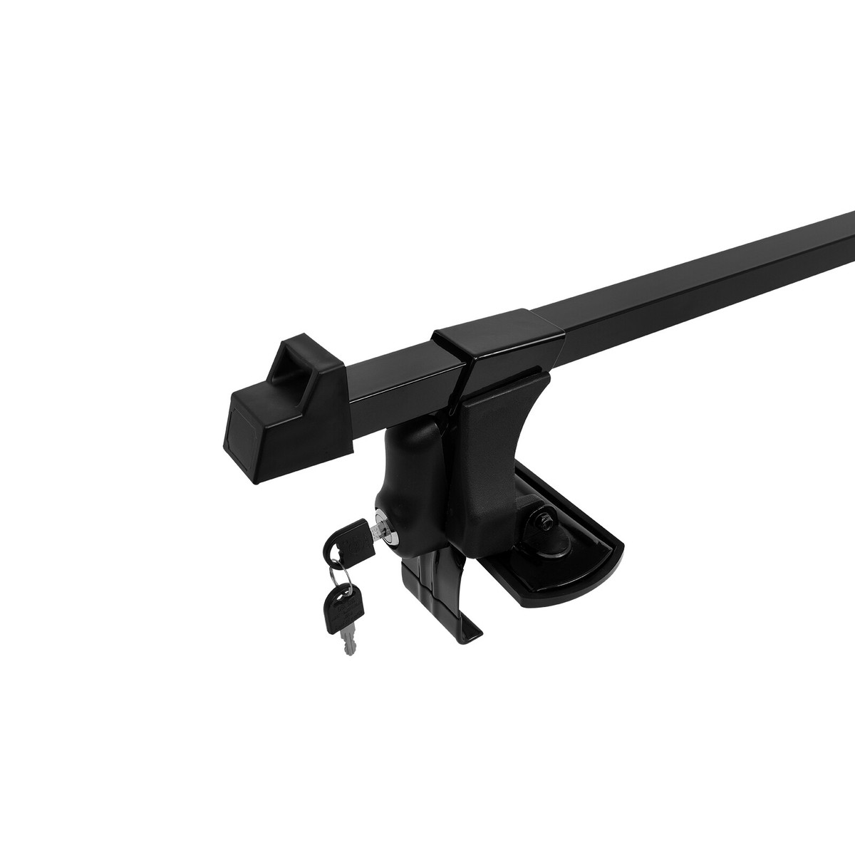OMAC Roof Rack Cross Bars For Hyundai Ioniq 5 2022-2024 - 2 Pc Black Aluminum Anti-Theft