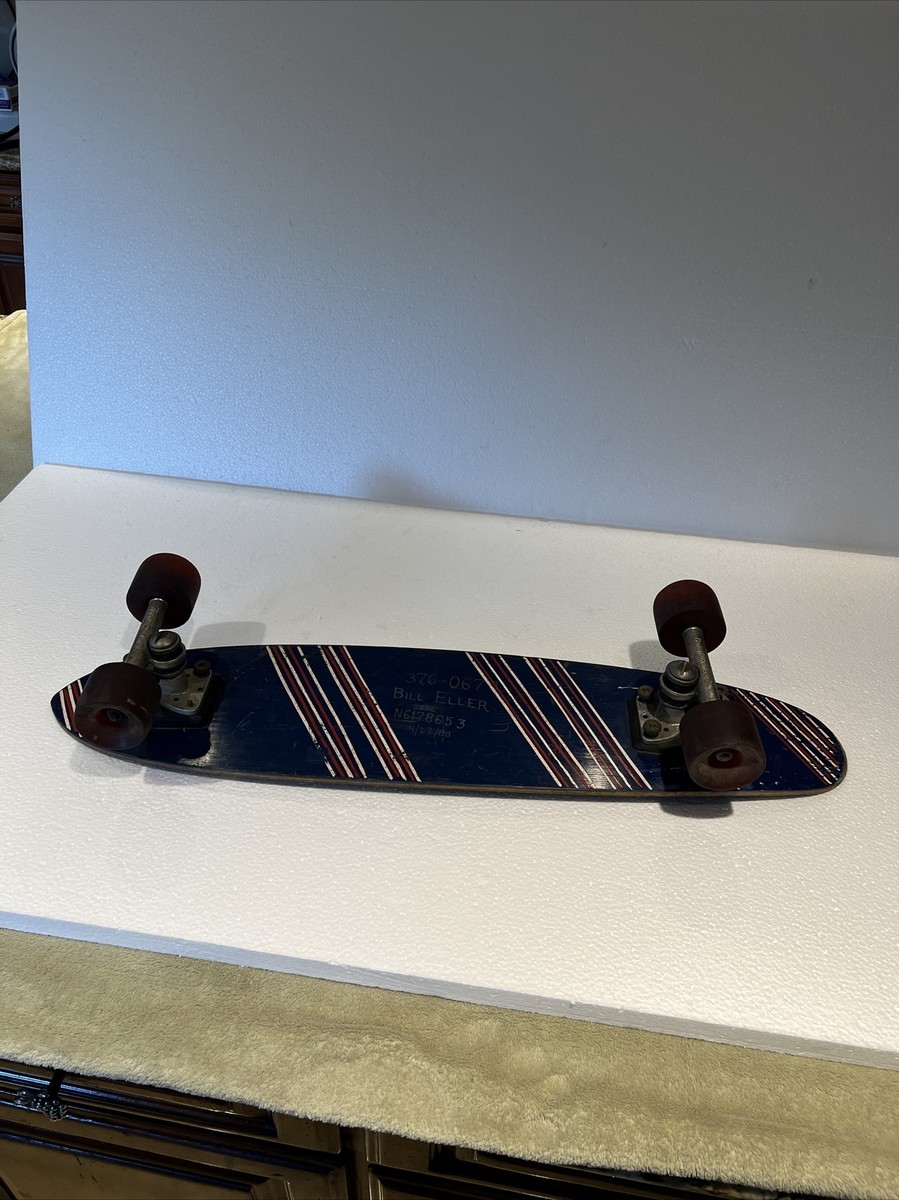 Vintage 70s 80s Fibreflex By G & S Skateboard With California