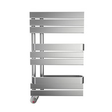 Mr Steam Tribeca 19.9 in. Wall-Mounted Towel Warmer in Brushed Nickel