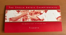 STELLA ARTOIS TENIS CHAMPIONSHIPS PORTFEL BILETOWY I FORMULARZ REZERWACJI PARKINGU 2002