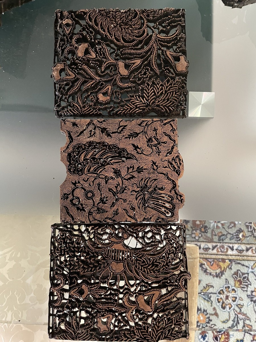 オールドバティック チャップ(8249) オールドバティック チャップ(8249) Vintage Batik Copper Tjap Stamp