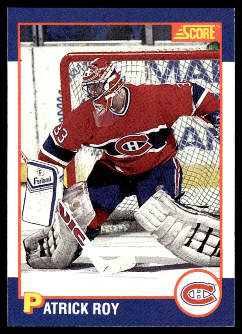 1991-92 Score Kellogg's Patrick Roy Montreal Canadiens #1