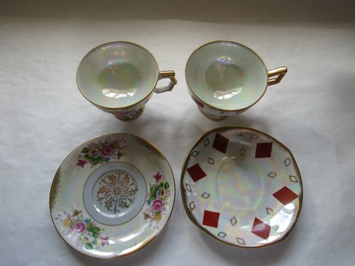 2 Tea Cup & Saucer Sets - Picture 7 of 12