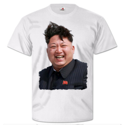 Kim Jong Un Nordkorea lacht Fun Humor Demoktraische Volksrepublik T Shirt #26115