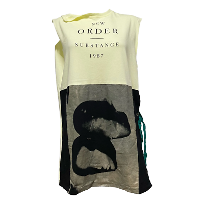 RAF SIMONS Spring Summer 2018 New Order Substance Tank Top