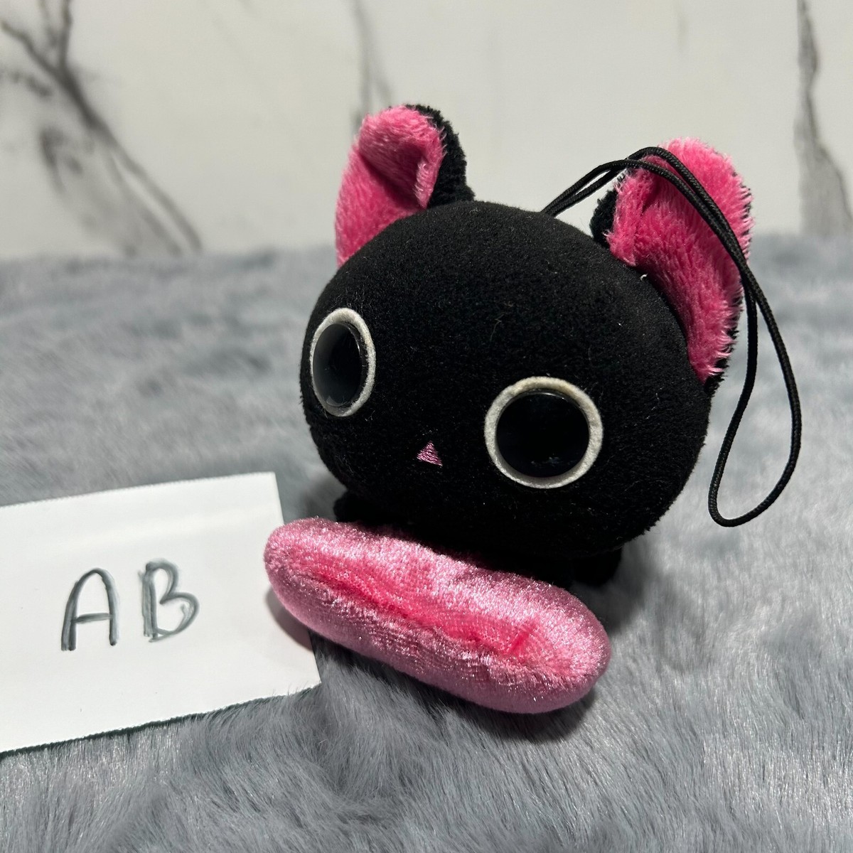 The Gothic World Of Nyanpire Black Cat Heart Yukiusa GLAD Plush