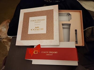 EMPTY COACH DREAMS - SET. 3oz-0.25oz Eau De Perfum + Body Lotion 3.3oz. GIFTSET 
