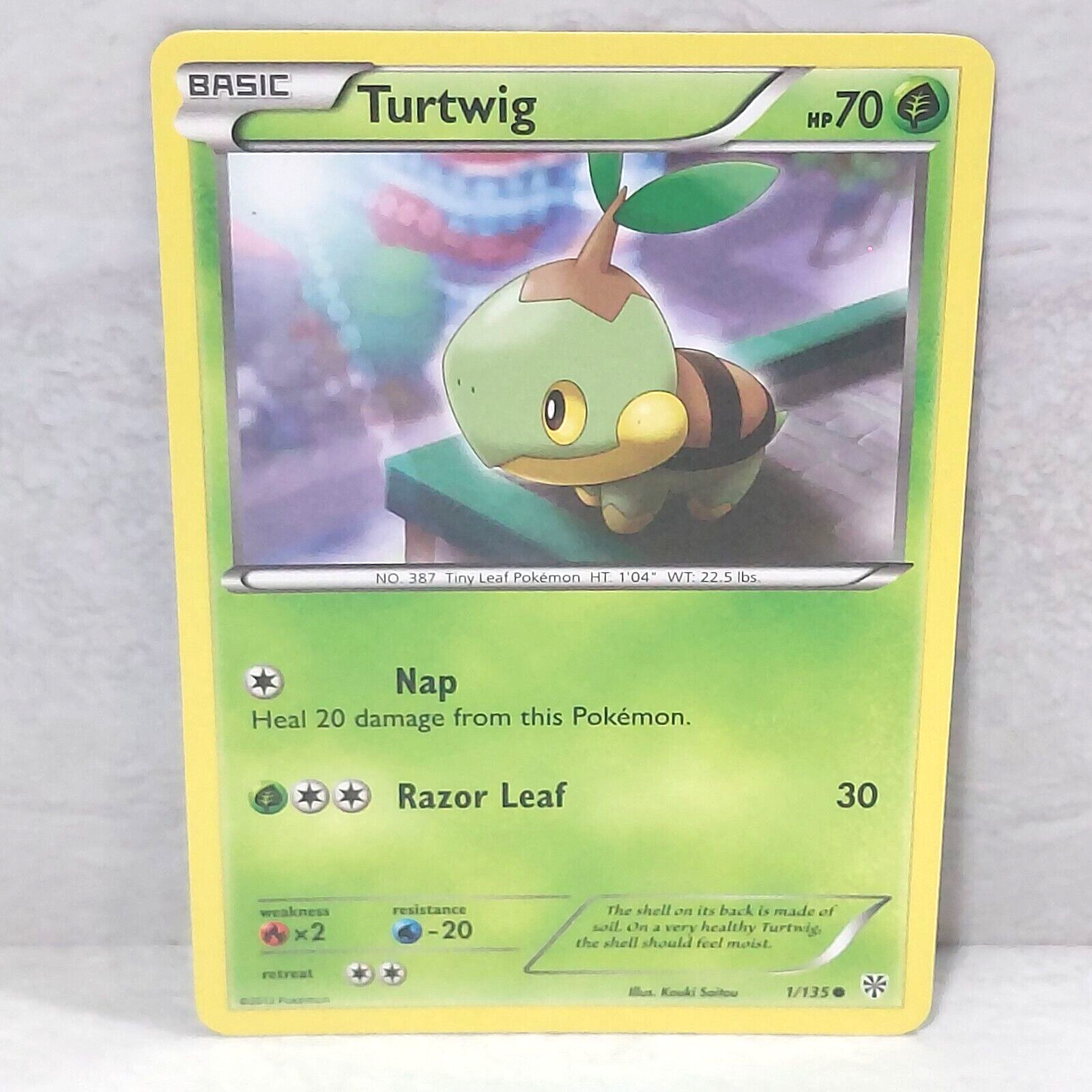 Turtwig 1/135 Plasma Storm Pokemon TCG