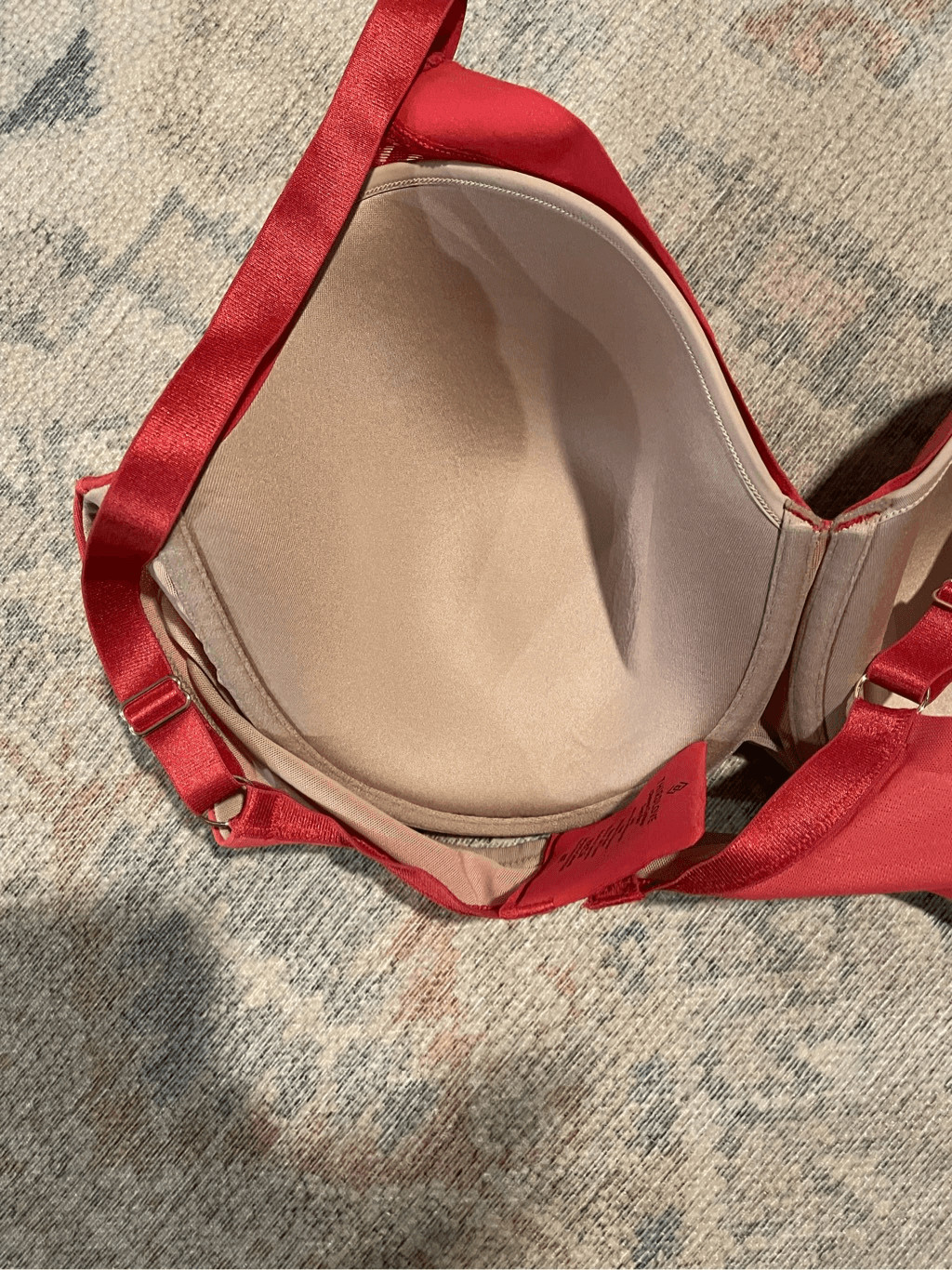 Thirdlove Red Chevron Adjustable Strap Underwire … - image 6