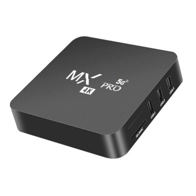 For Android Smart TV Box MX PRO Dual WiFi 4K UHD Quad Core Media Stream Device