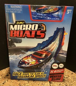 zuru micro boats water slide