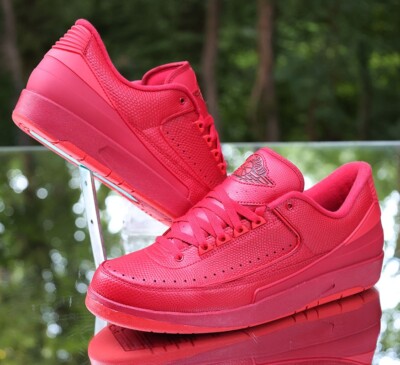 all red air jordan 2