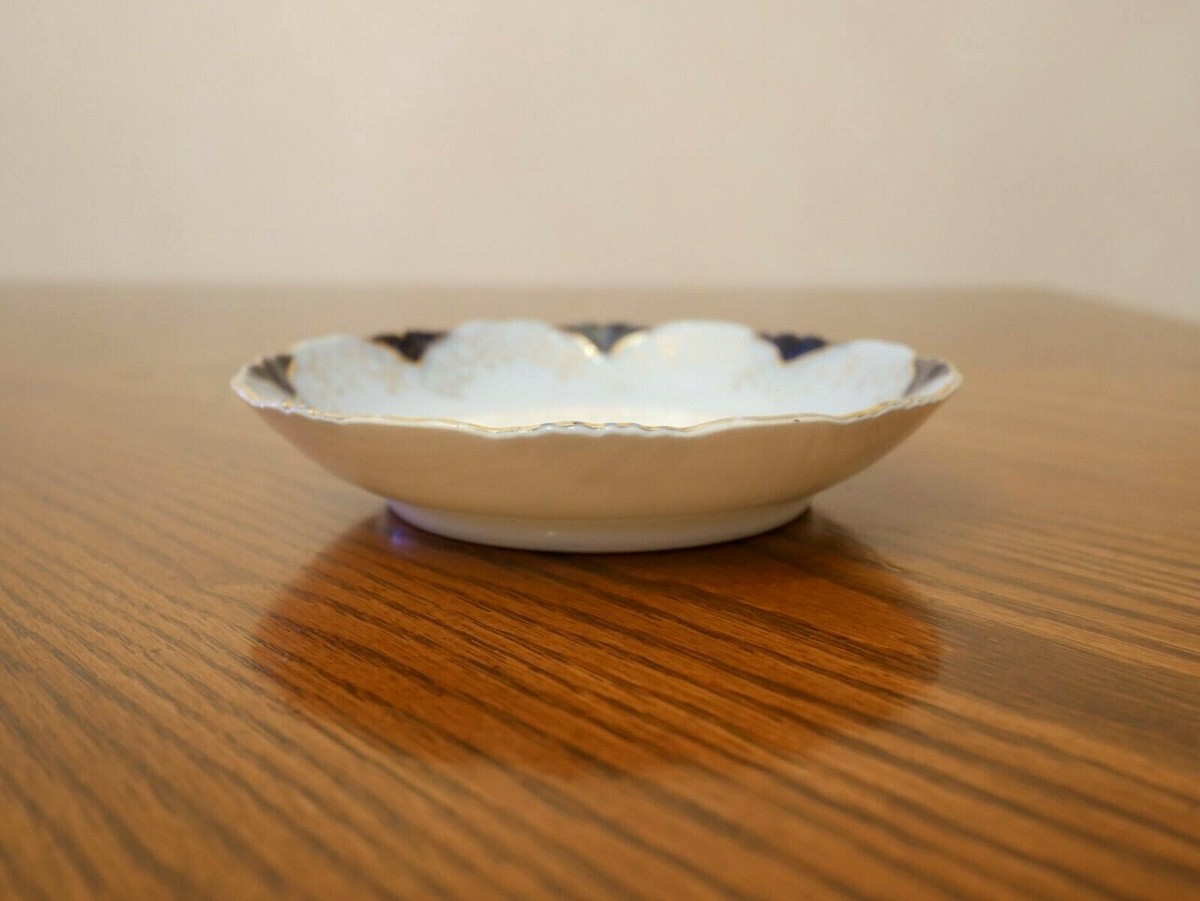 Antique LS&S Carlsbad Austria Porcelain Fruit/Dessert Bowl Signed 