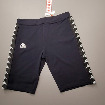 NEW Kappa Women's 222 BANDA DICLES Skin Fit Biker Shorts