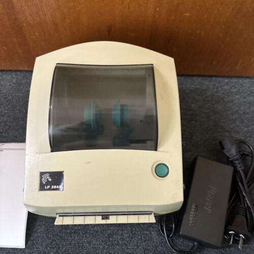 Zebra LP 2844 Thermal Label Printer Serial & Parallel Port - Picture 3 of 13