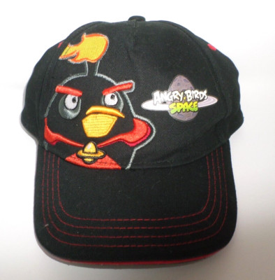 Angry Birds Space Snapback 100% Cotton Embroidered Design One Size Youth