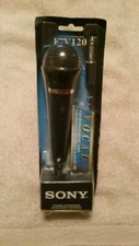 NEW Sony F-V120 Dynamic Vocal Uni-Directional Corded Microphone Retail Sealed