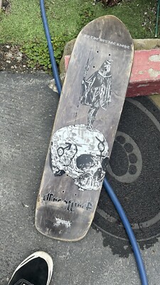 8.5 Creature skateboards divine rights 1 series art by Funeral French 2014