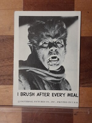 1961 Leaf Spook Stories #2 I Brush After Every Meal 