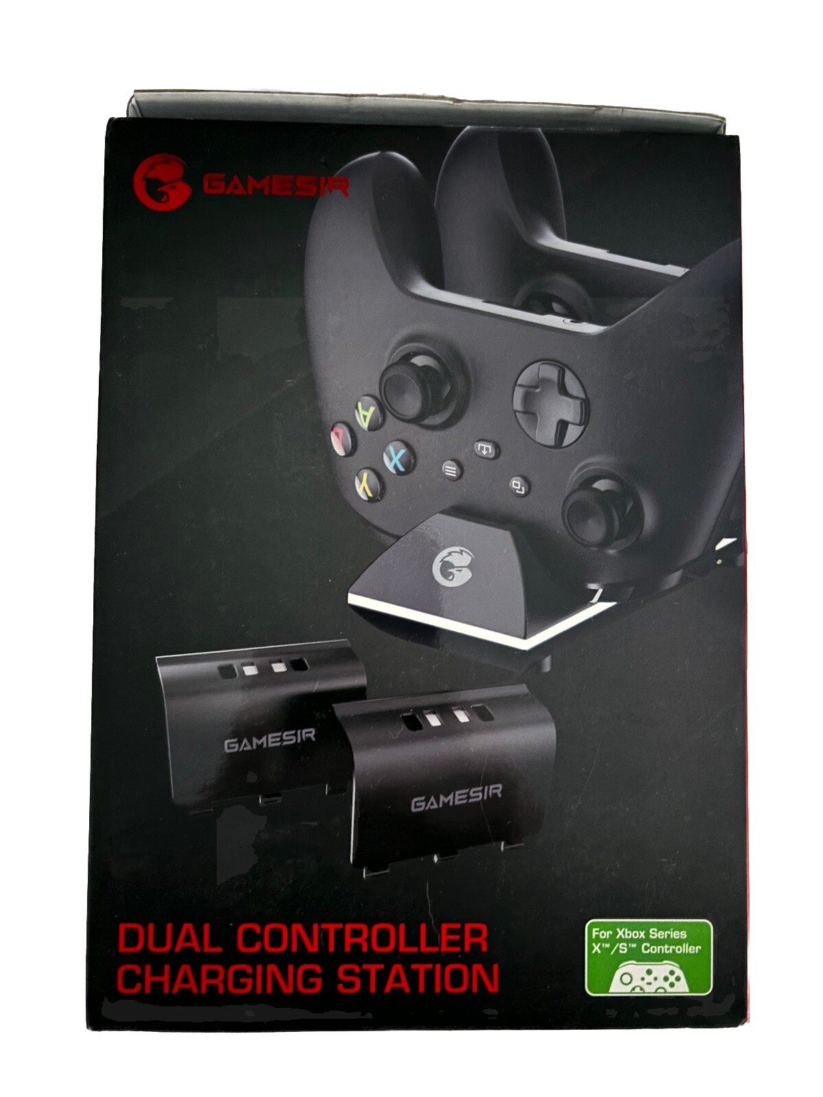Xbox Series X Dual Charging Station With Battery Packs by Gamesir - Brand New-image