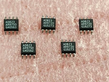 VINTAGE 10pcs AD823AR AD823 Dual, 16 MHz, Rail-to-Rail FET Input Amplifier New