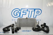 Ams Rotated Front Mount Intercooler Fmic Kit Complete Fits 04-07 Subaru Wrx Sti