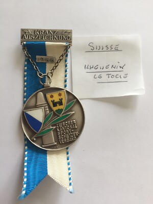 Schweizer Medaille Hugenin Le Locle 1966 (70-48/8)