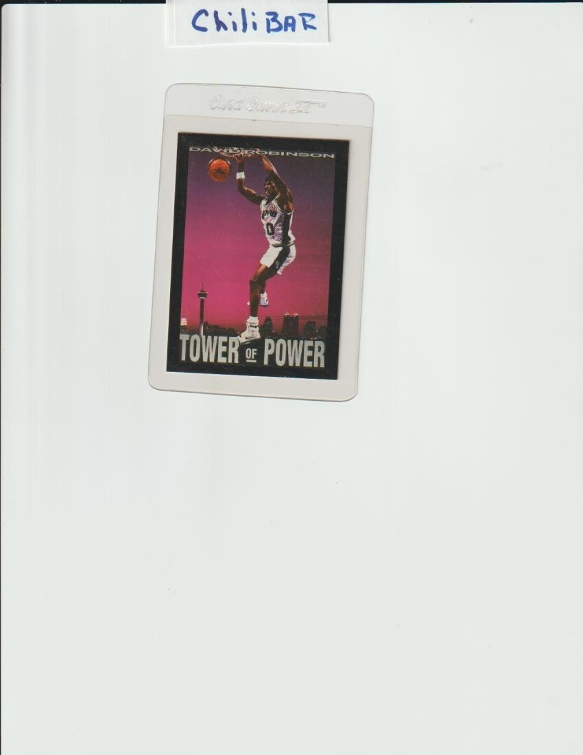 HOF DAVID ROBINSON 1994 SKYBOX TOWER OF POWER #336 SPURS / FREE