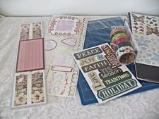 CREATIVE MEMORIES EMBELLISHMENTS STICKERS PHOTOMATS LOT and Seasonings Pack