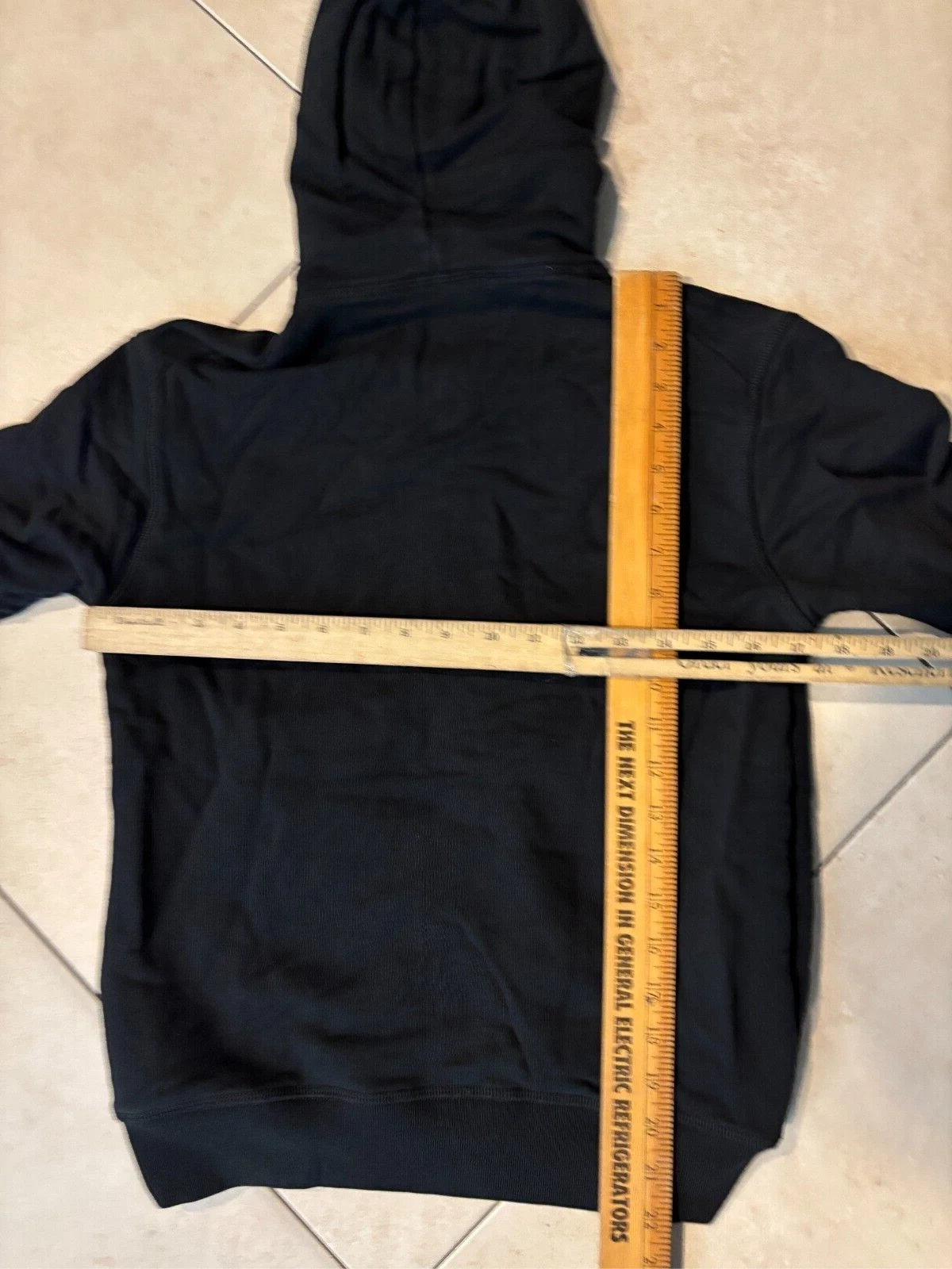 Felpa nera con cappuccio e zip DSQUARED2 ragazzo taglia 14Y 3742