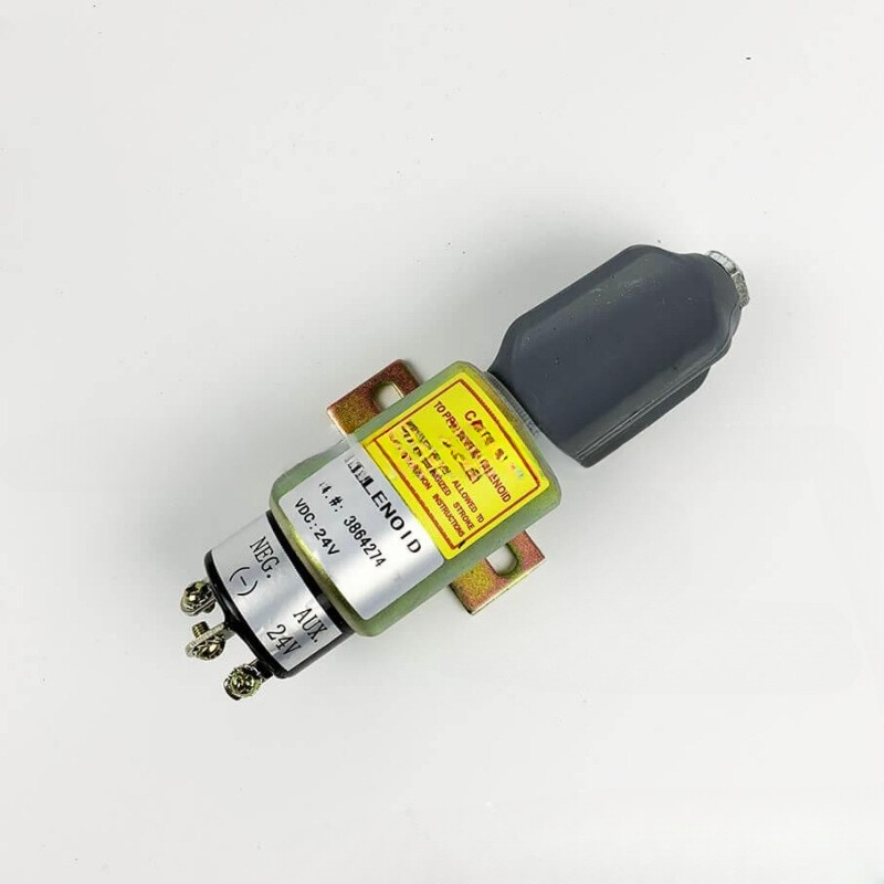 For Stop Shutoff Solenoid 3864274 24V Cummins 1700-2536,1751-24E7U1B1S5A】