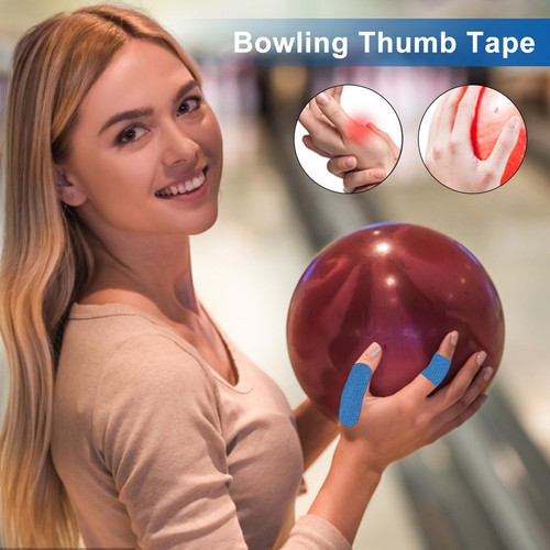 Bowling Tape Protective Thumb Grip Flexible Bowlers Ball Finger Tape 20 Pack eBay