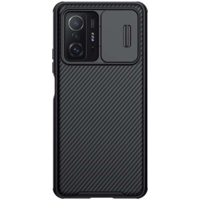 Handyhülle für Xiaomi Mi 11T / Pro Nillkin Case Cover Etui Hülle Tasche Schwarz