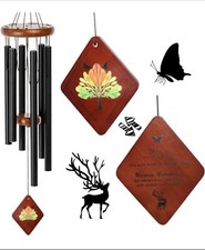 Sympathy Gift Memorial Wind Chimes - for Loss of Loved One for Outside Home...