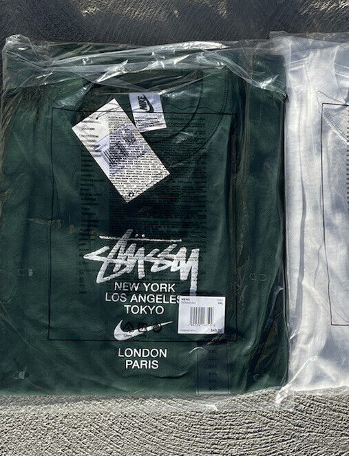 Nike x Stussy International T-Shirt Green XXL