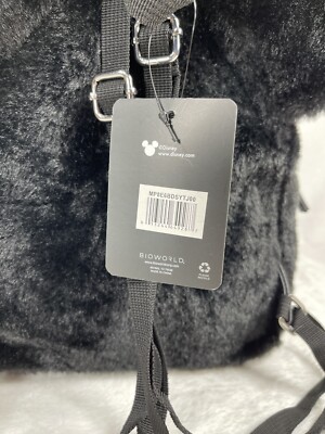⭐️ NWOT Mickey Mouse Bioworld Backpack Faux Fur and Leather Disney Amazon.com | Bioworld Disney Mickey Mouse Mini Backpack  main image 3
