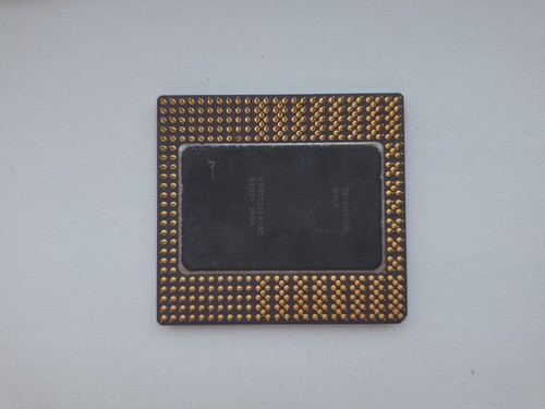 Intel Pentium PRO 180MHz SY031 KB80521EX180 vintage CPU GOLD - Photo 2/2