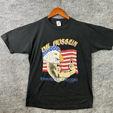 Vtg Tootsies Bar T Shirt Adult Large Black Military Single Stitch Made In USA