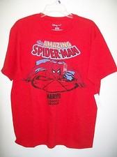 DISNEY STORE EXCLUSIVE MARVEL COMICS THE AMAZING SPIDER MAN T SHIRT MEDIUM