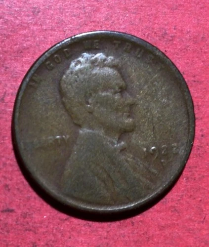 1922D US LINCOLN Cent! "Denver" Mint! Lower Mintage! Good! Old US Coin!